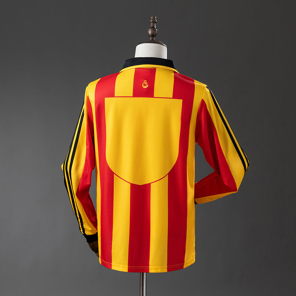 Galatasaray retro 1999/00 Home Fan Version Manga Larga