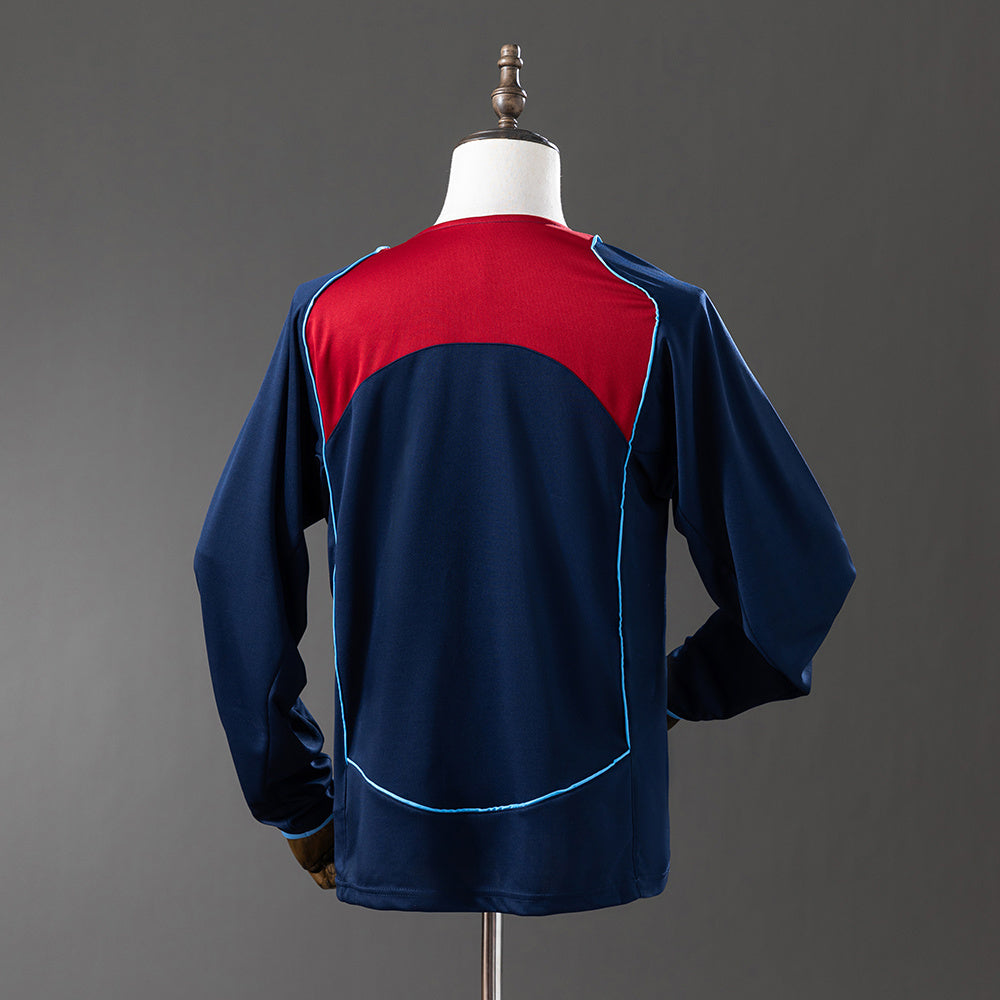Atlético de Madrid retro 2004/05 Away Manga Larga