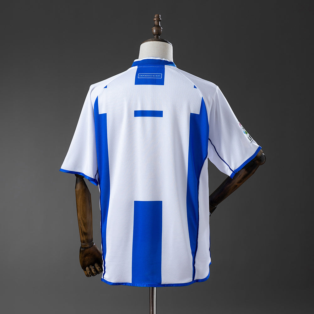 Deportivo Alacvés retro 2003/04 Home Fan Version