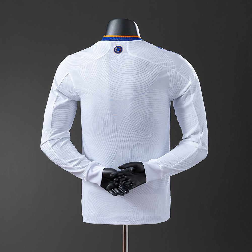 Real Madrid retro 2021/22 Home Manga Larga