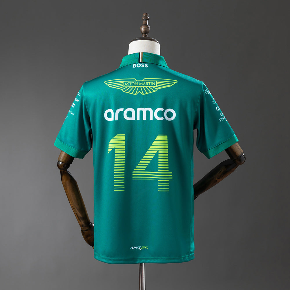 Formula 1 Aston Martin 2025 manga corta