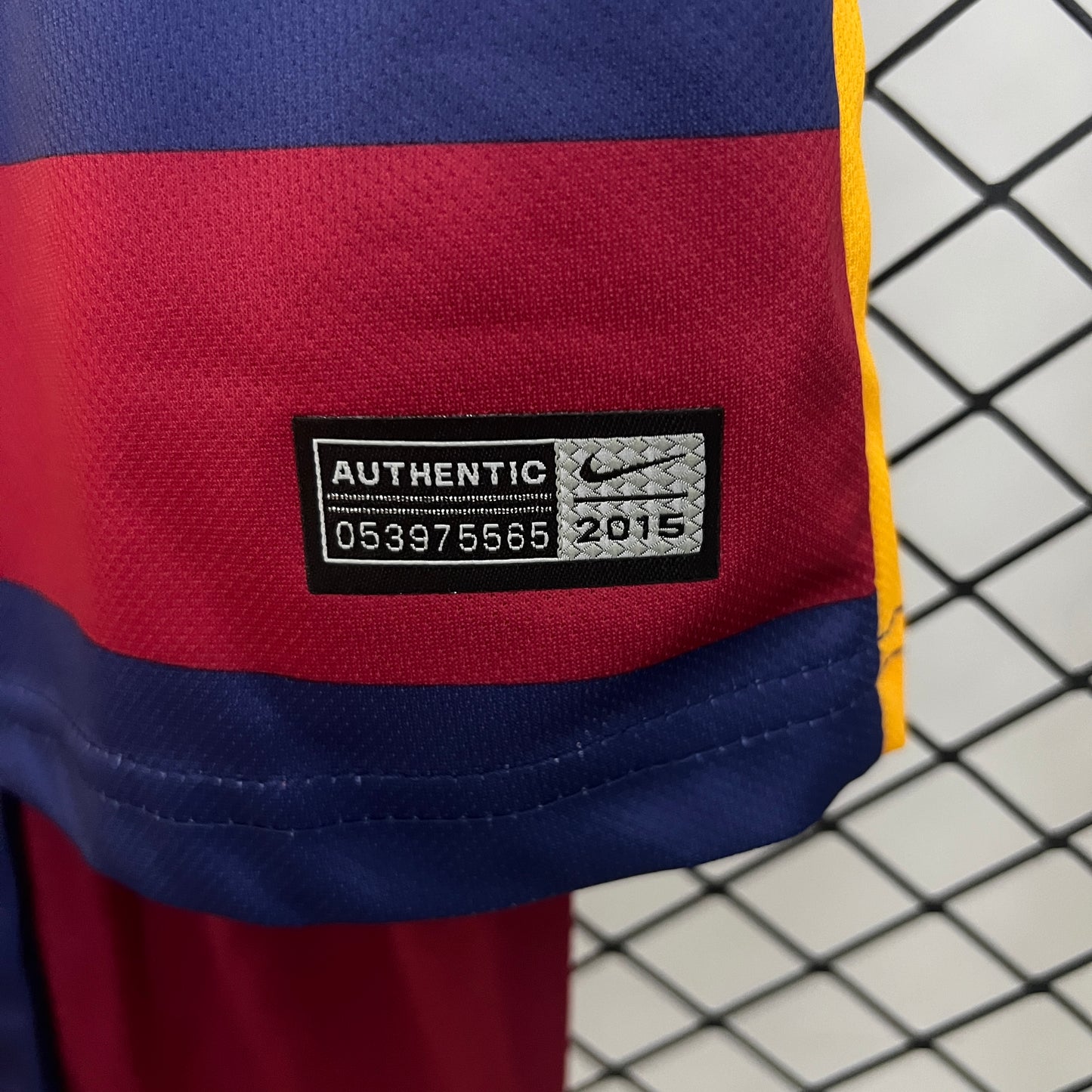 Fútbol Club Barcelona retro 2015/16 Home Kids Version