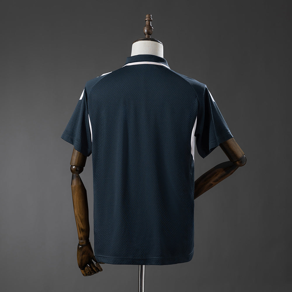 Real Madrid 2025/26 Polo Negro y Rosa