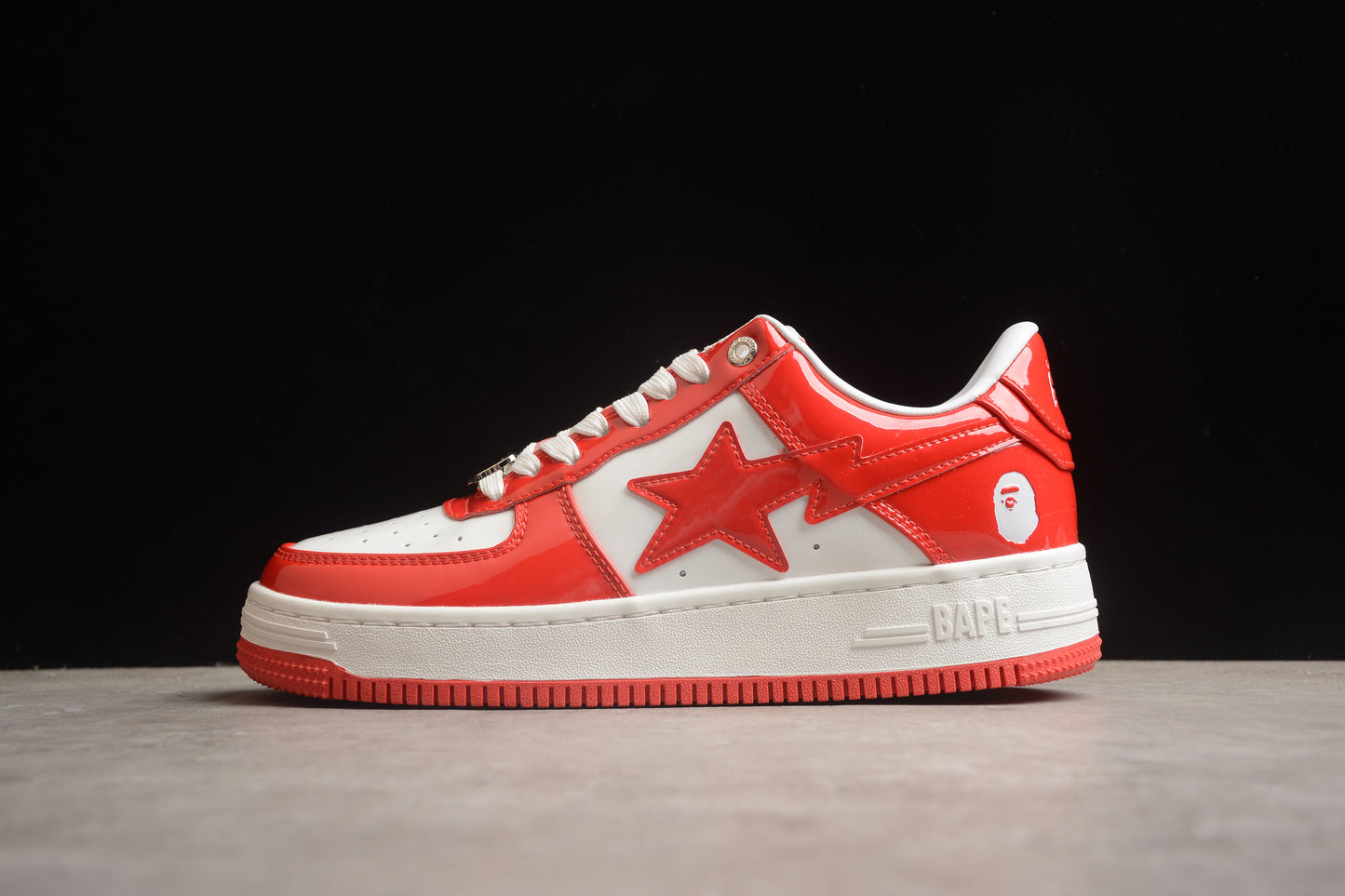 Bape Sta To Low Roja - Blanca