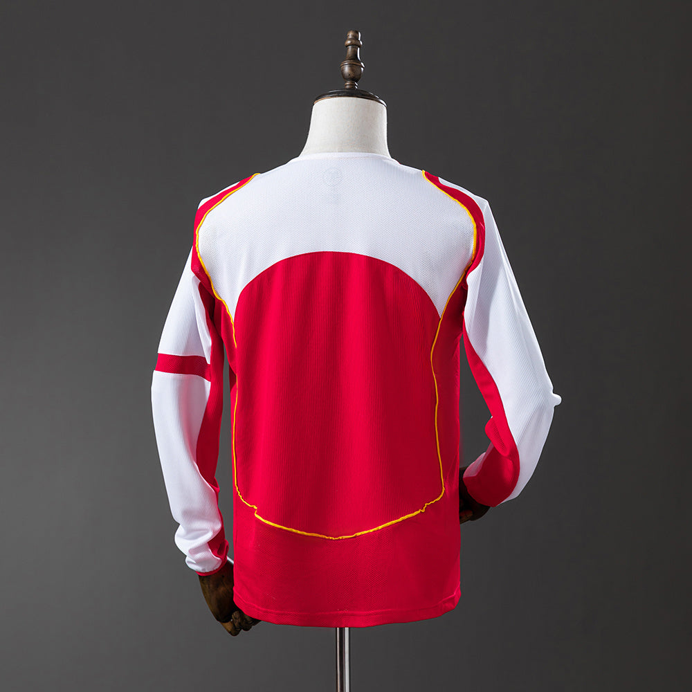 Arsenal retro 2004/05 Home Manga Larga