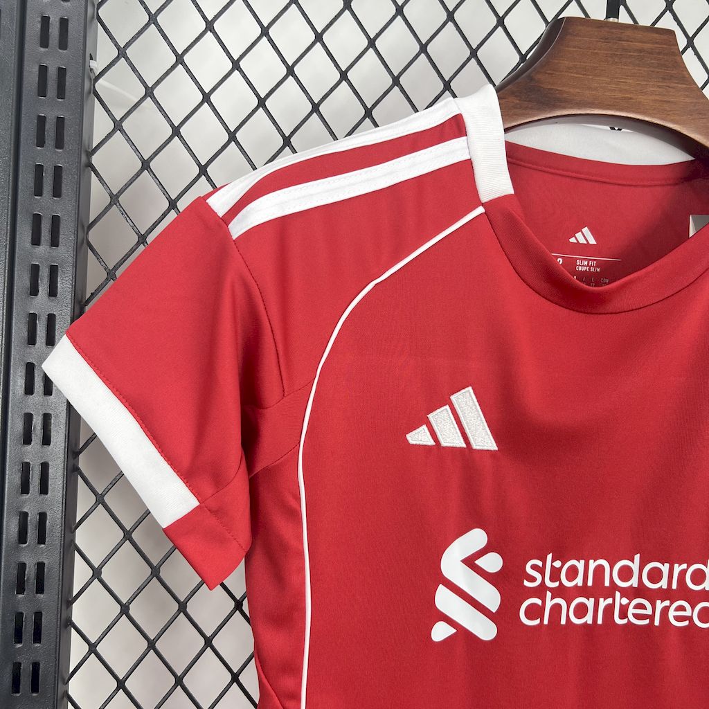 Liverpool 2025/26 Home Kids Version