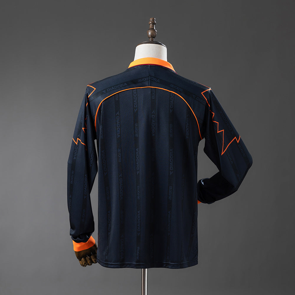 Roma retro 1999/00 Third Fan Version Manga Larga