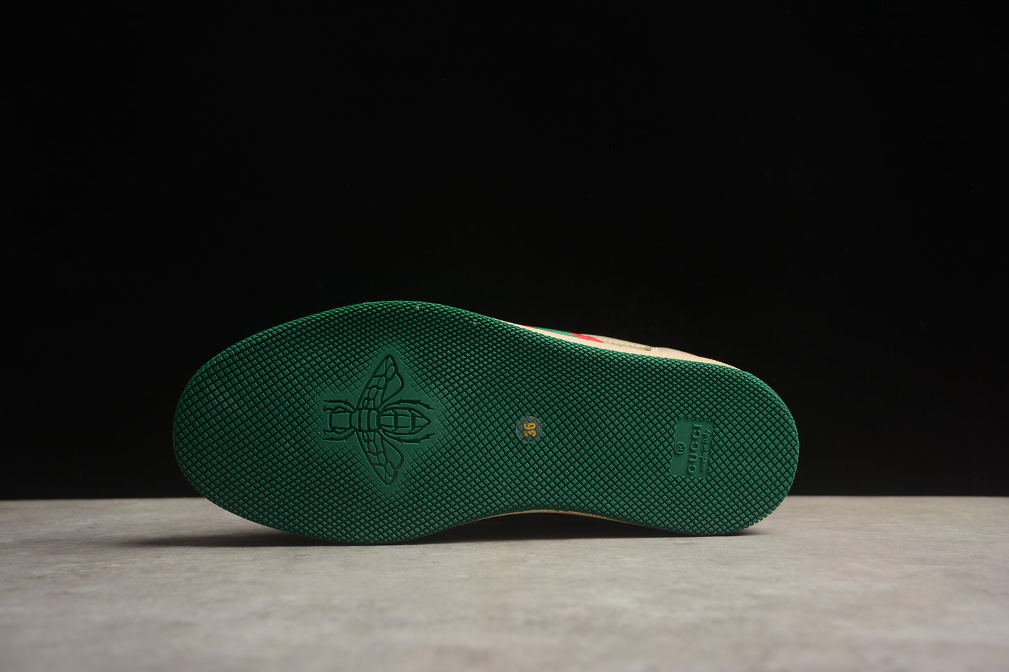 Gucci Chunky B Screener GG verde y negro