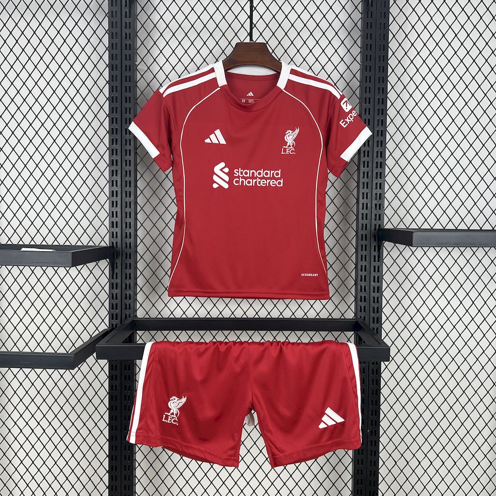 Liverpool 2025/26 Home Kids Version