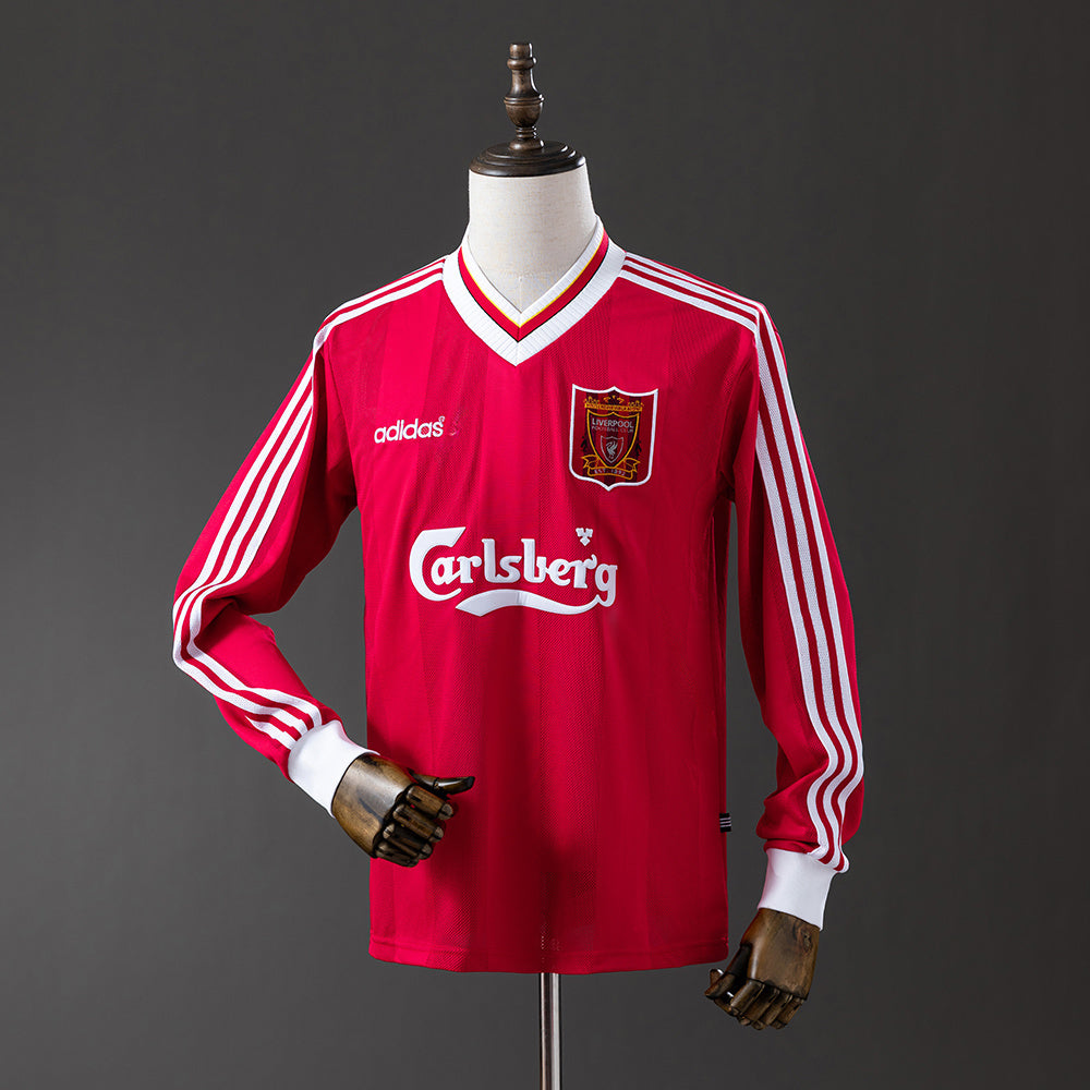 Liverpool retro 1995/96 Home Manga Larga