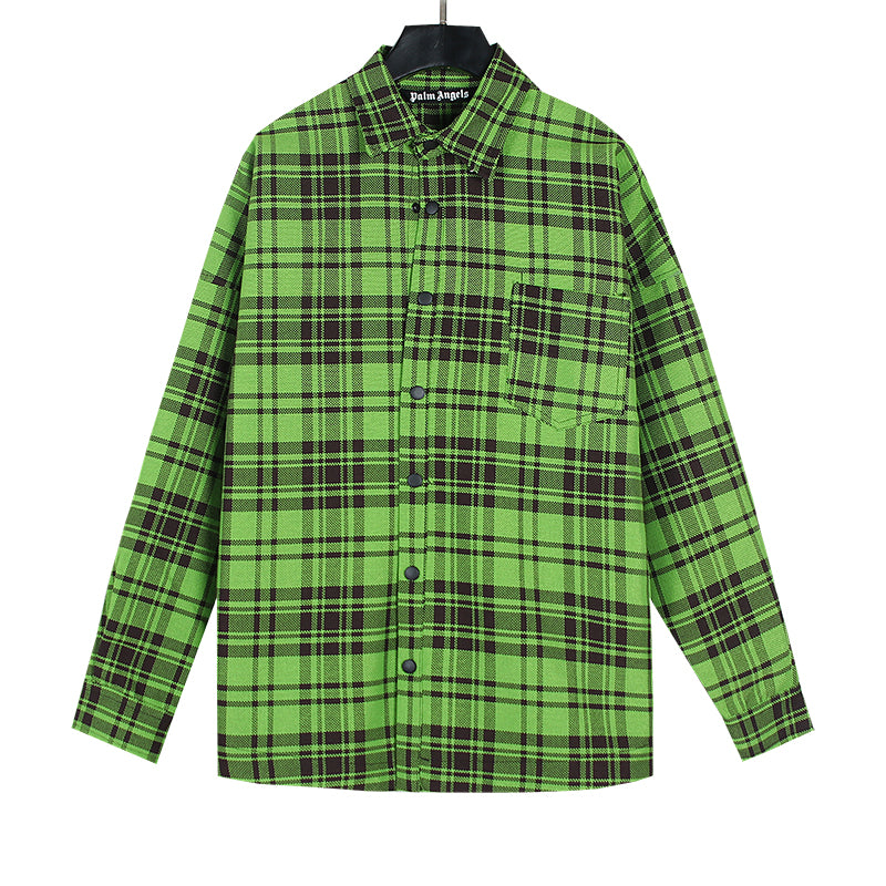 Camisa Palm Angels Letras