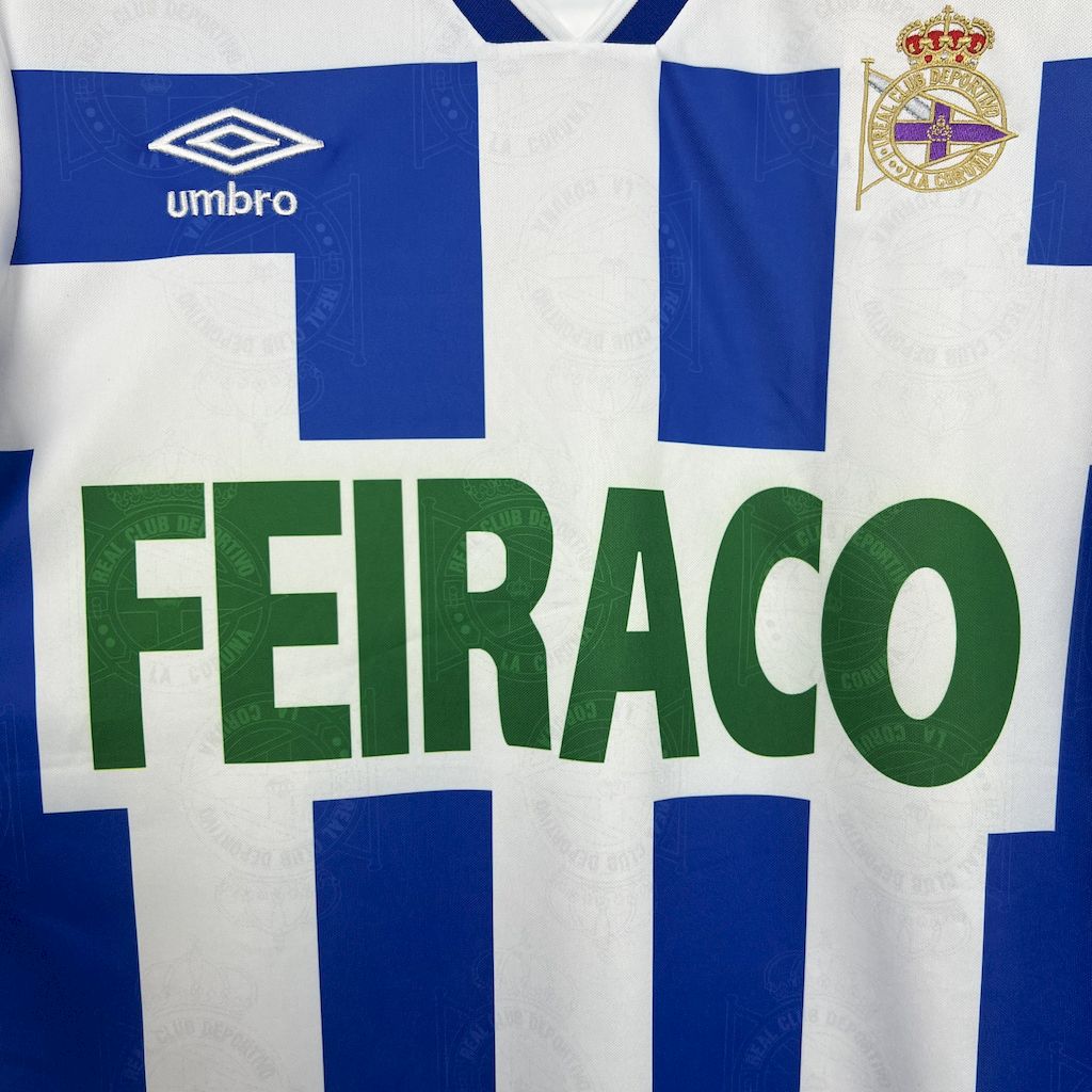 Deportivo de la Coruña retro 1994/95 Home