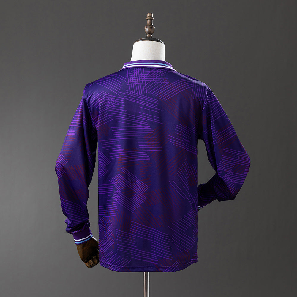 Fiorentina retro 1992/93 Home Manga Larga