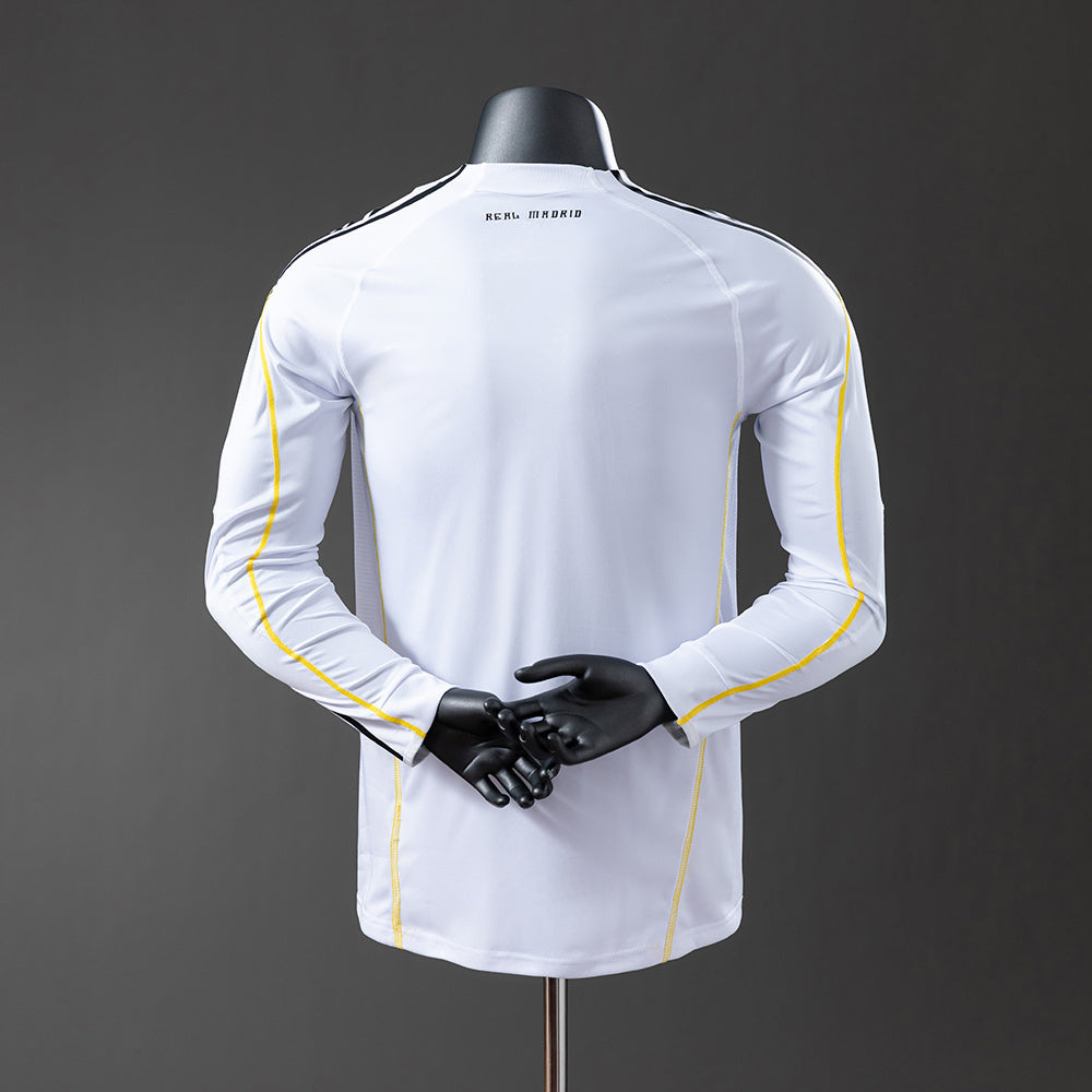 Real Madrid retro 2009/10 Home Manga Larga