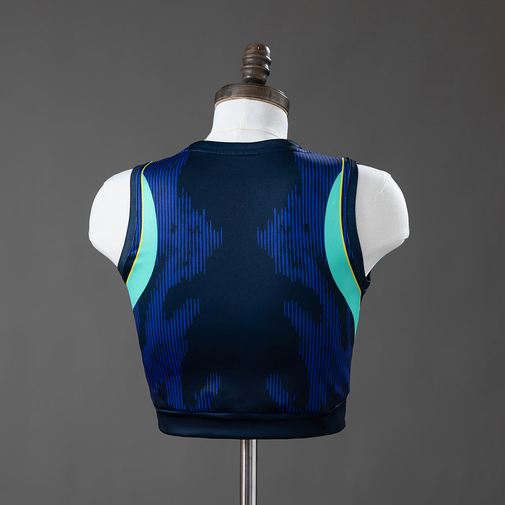 Brazil 2026 Away Crop Top Style Tank Femenino
