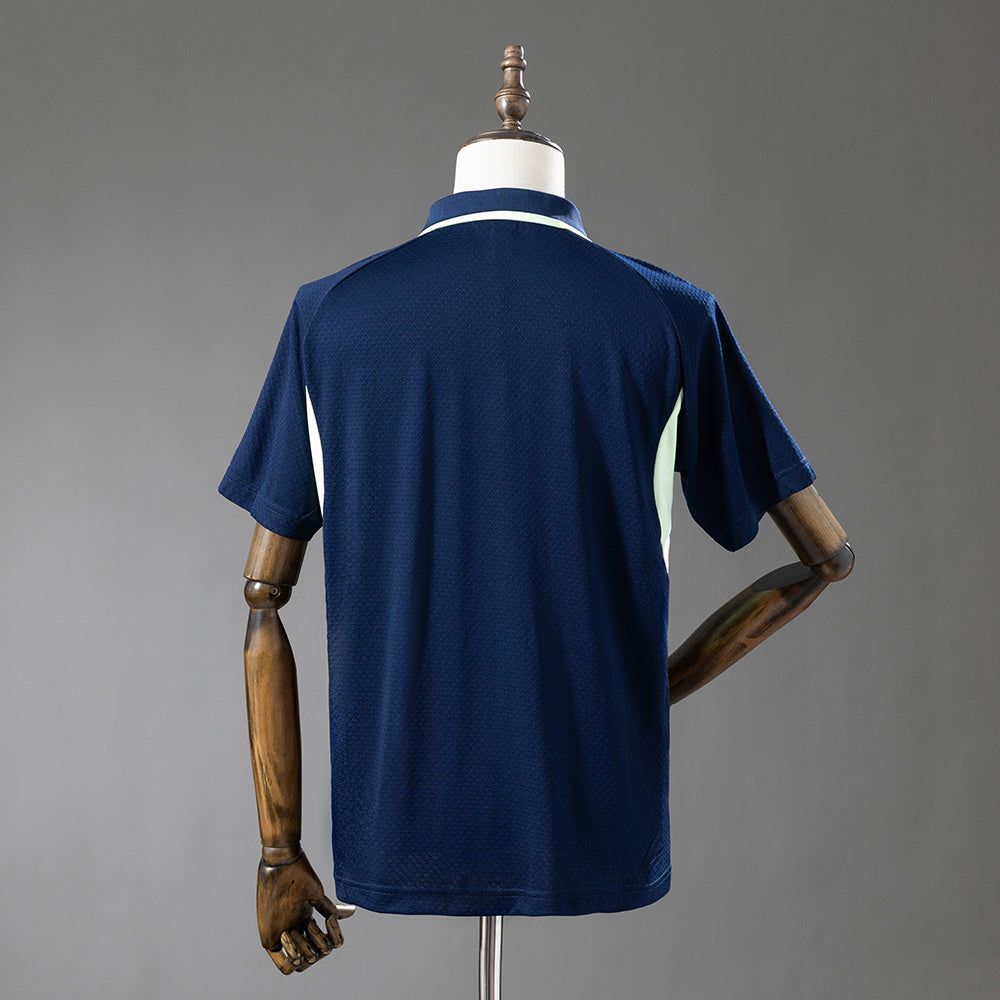 Real Madrid 2025/26 Polo Cyan
