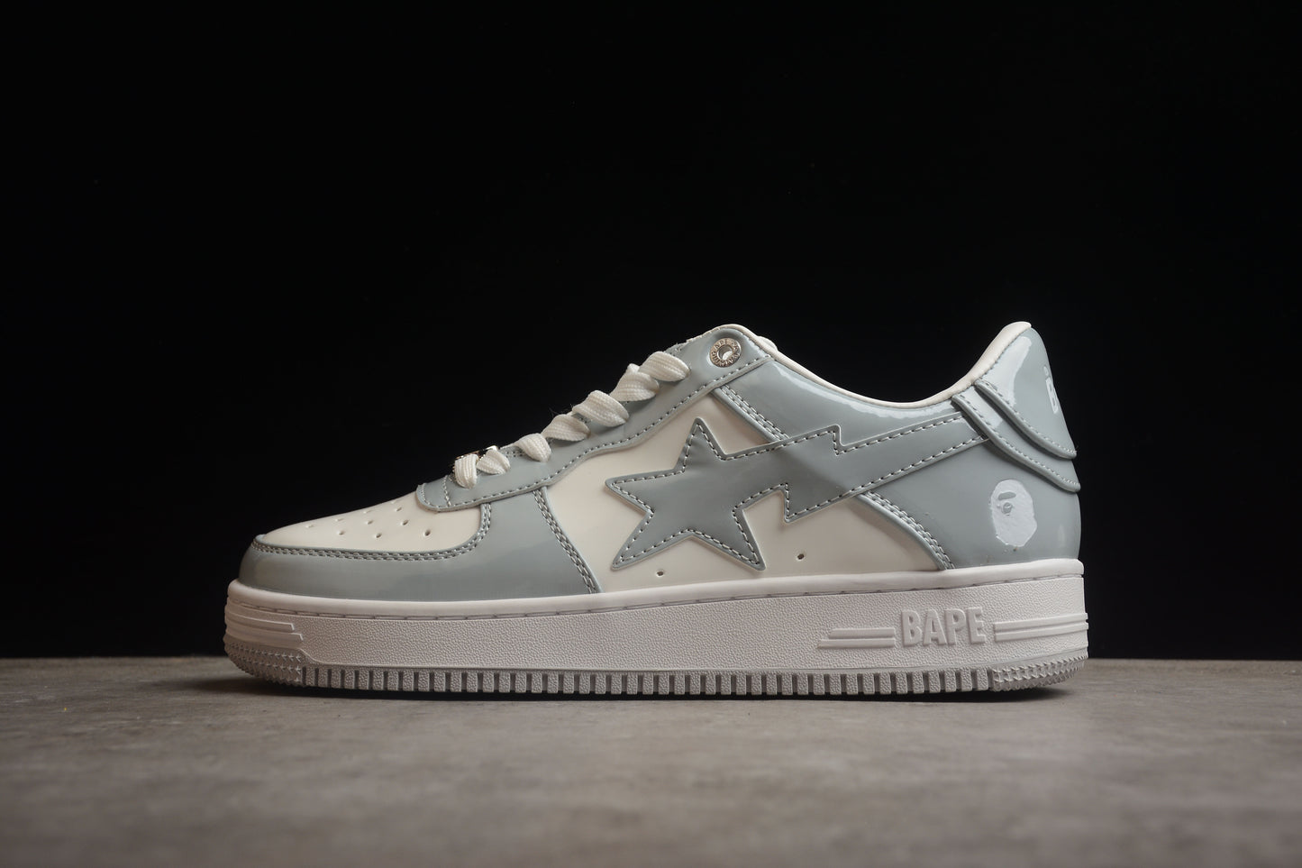 Bape Sta To Low Gris