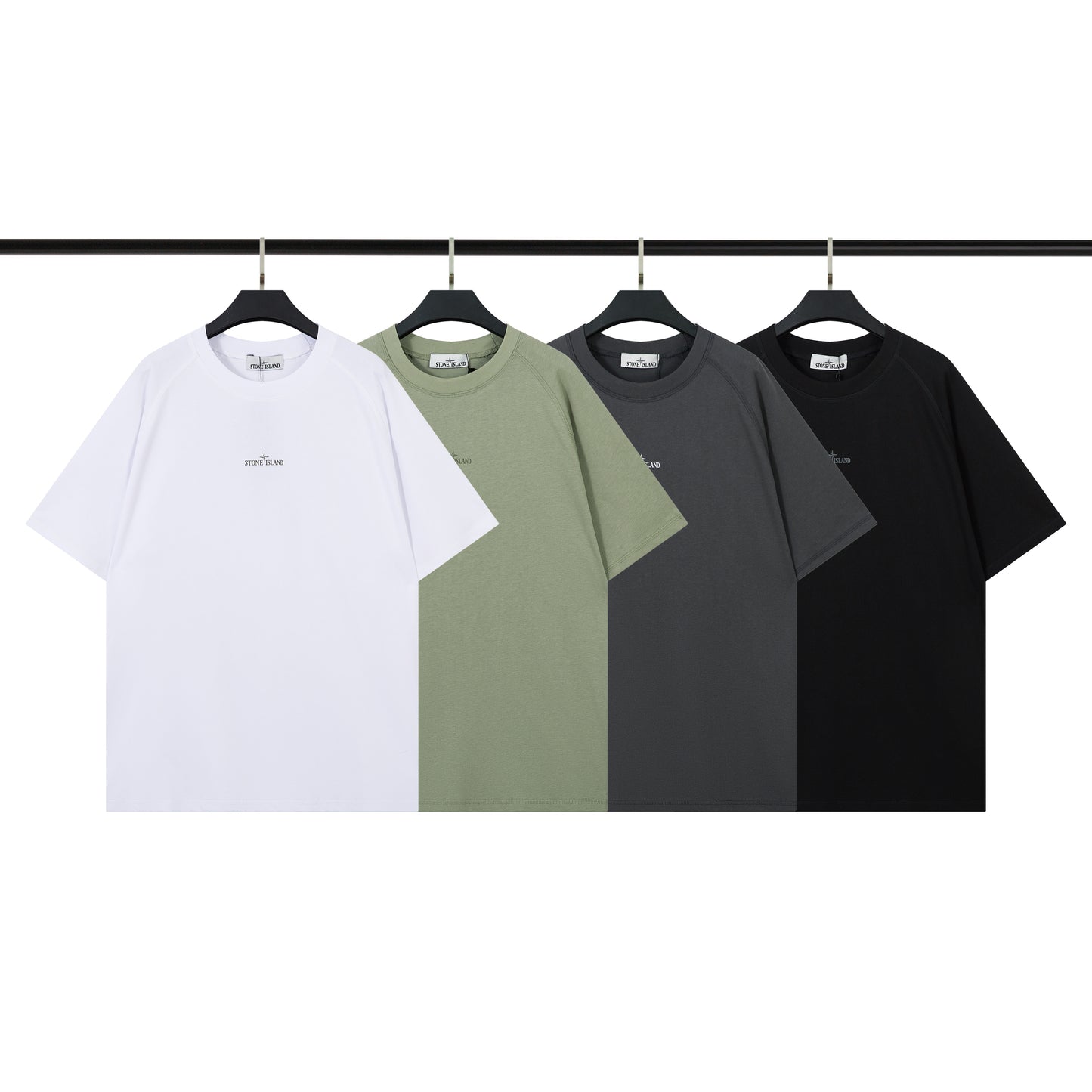 Camiseta Stone Island logo difuminado