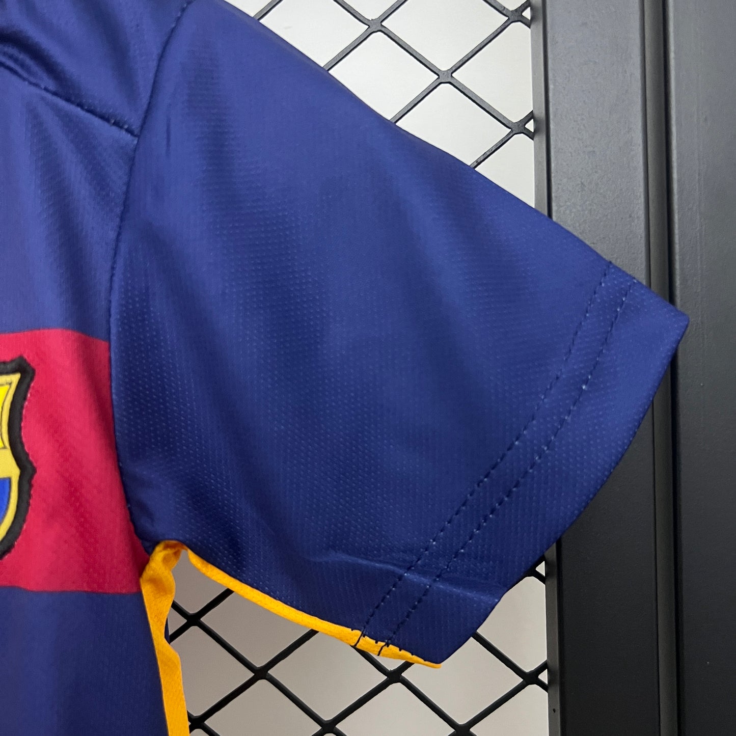 Fútbol Club Barcelona retro 2015/16 Home Kids Version