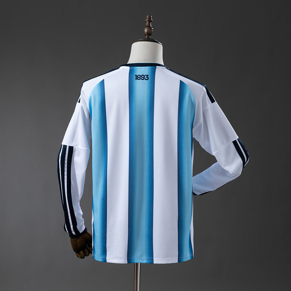 Argentina 2026 Home Manga Larga Fan Version