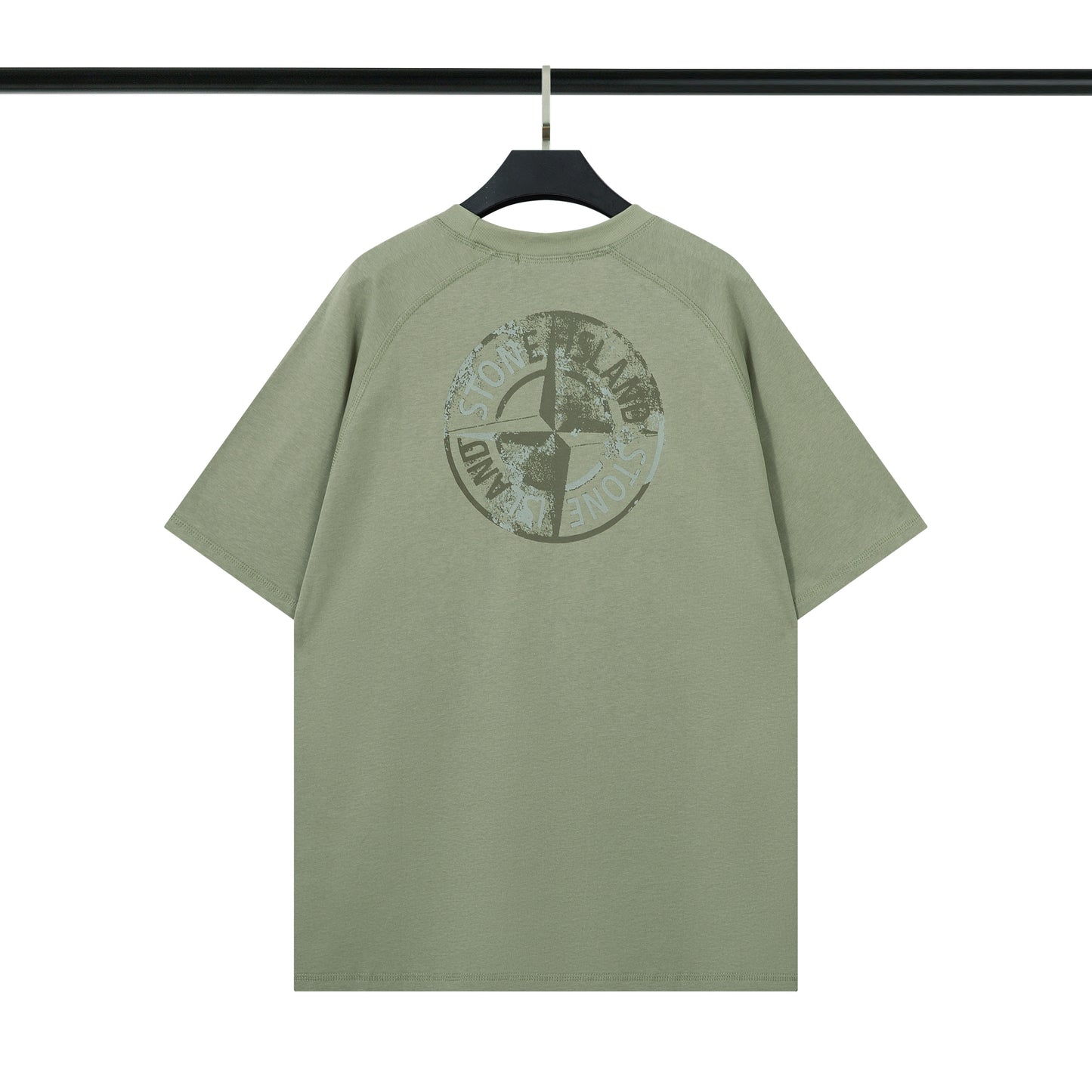 Camiseta Stone Island logo difuminado