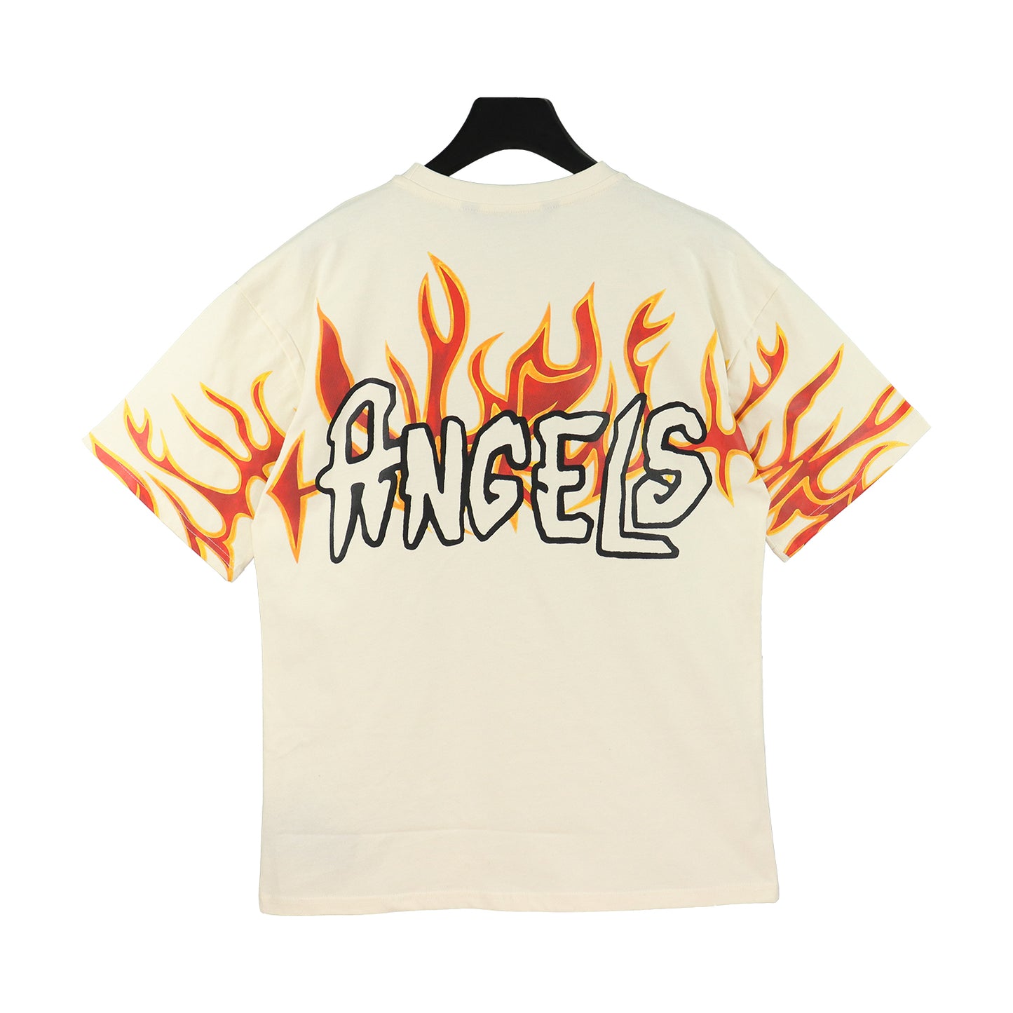 Camiseta Palm Angels Fire Letras