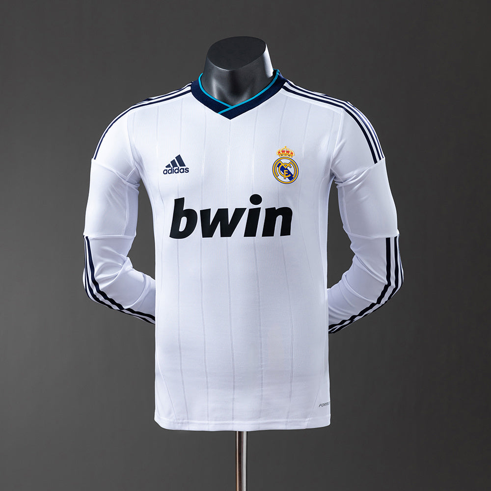 Real Madrid retro 2012/13 Home Manga Larga