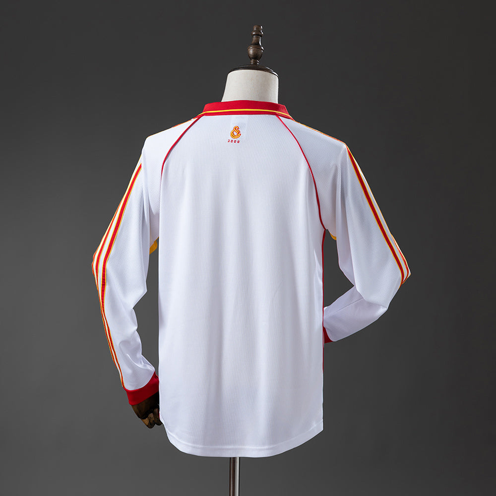 Galatasaray retro 1999/00 Away Manga Larga Fan Version