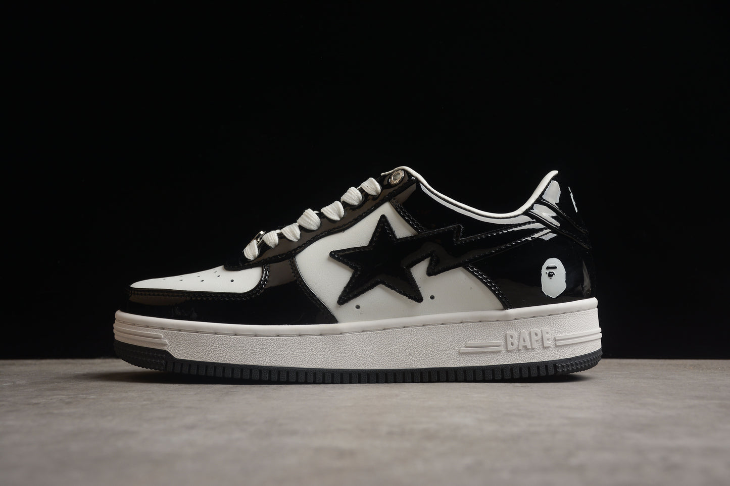 Bape Sta To Low Negra - Blanca