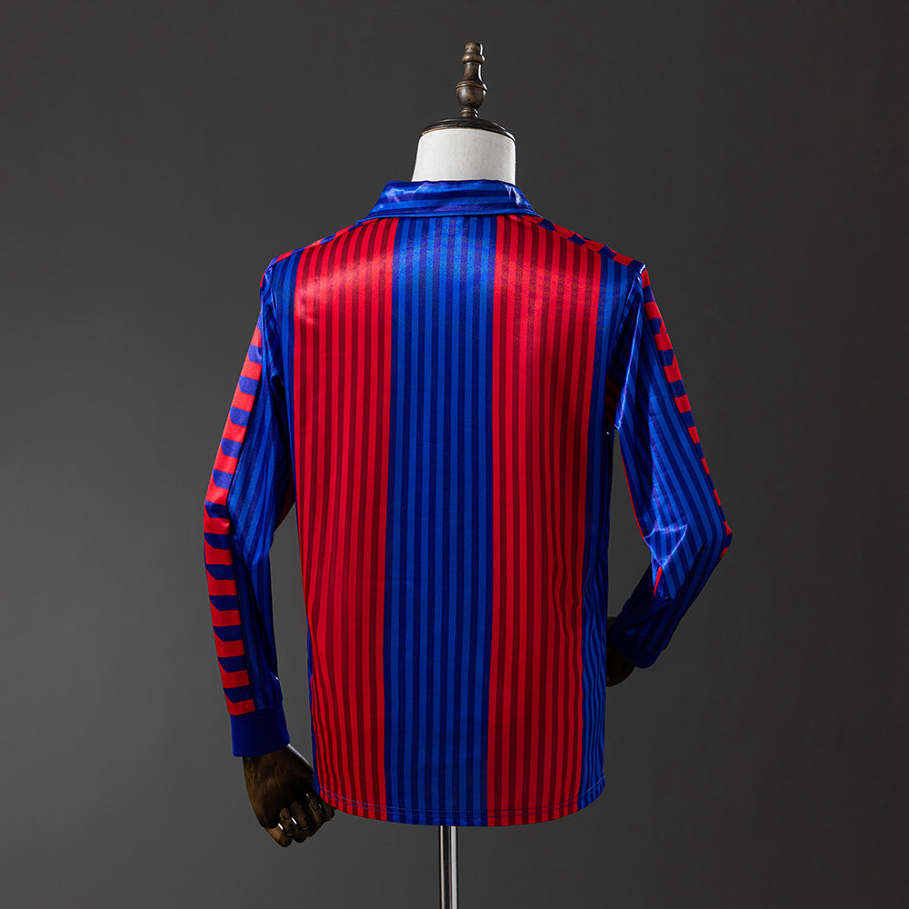 Fútbol Club Barcelona retro 1992 Home Manga Larga