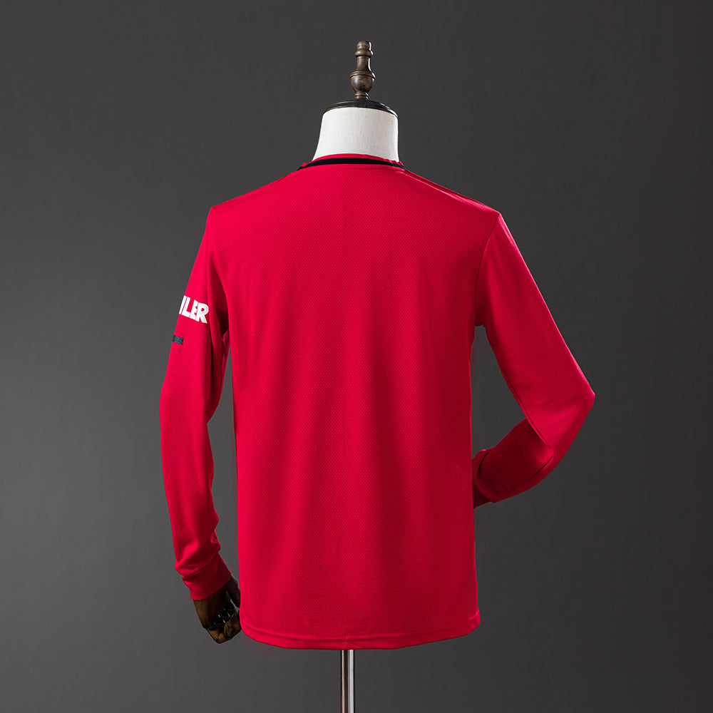 Manchester United retro 2019/20 Home Manga Larga