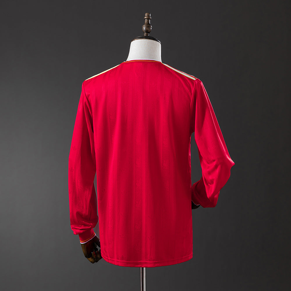 Liverpool retro 1986/87 Home Manga Larga