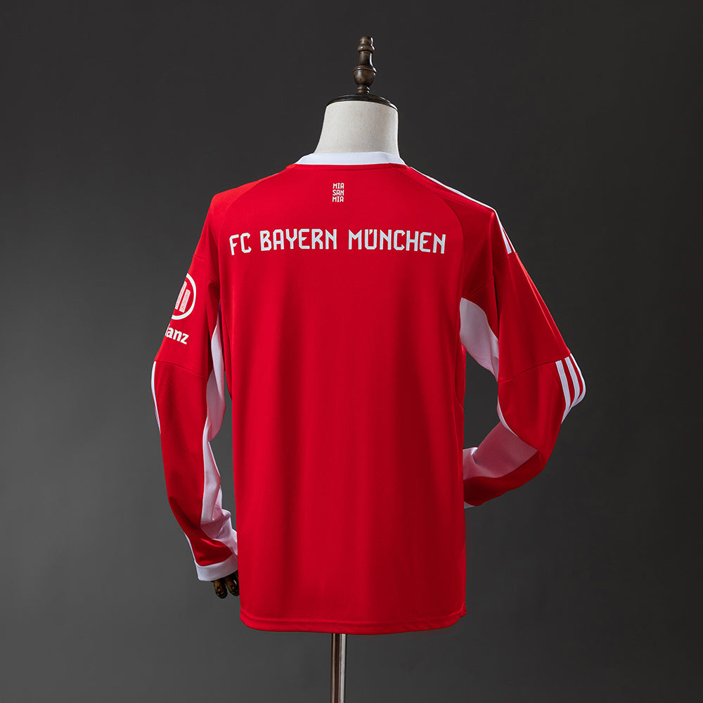 Bayern Munich 2025/26 Home Fan Version Manga Larga
