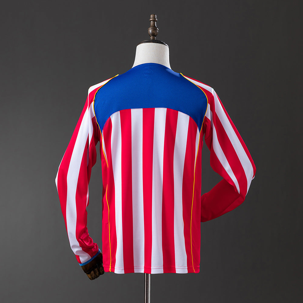 Atlético de Madrid retro 2004/05 Home Manga Larga