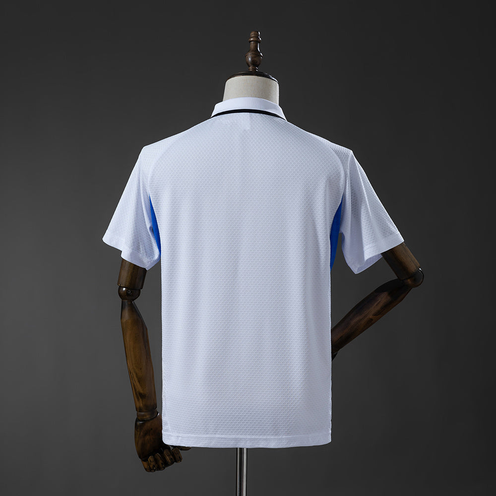 Manchester United 2025/26 Polo Blanco