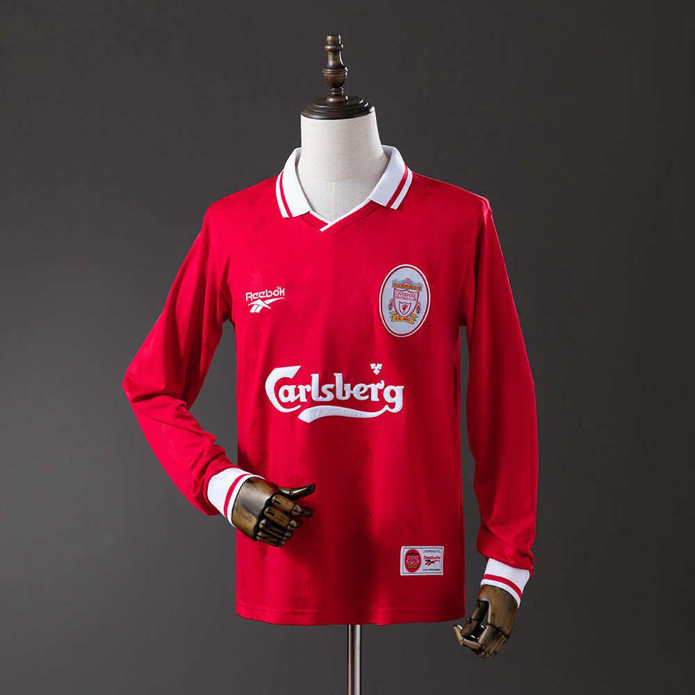 Liverpool retro 1996/97 Home Manga Larga