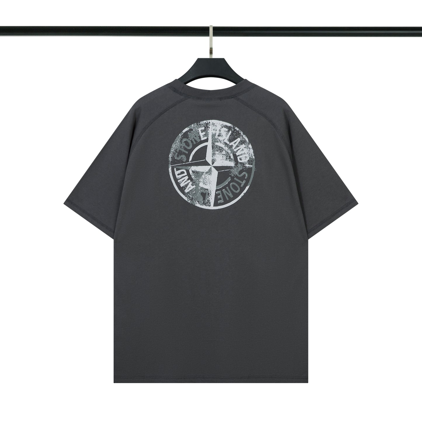 Camiseta Stone Island logo difuminado