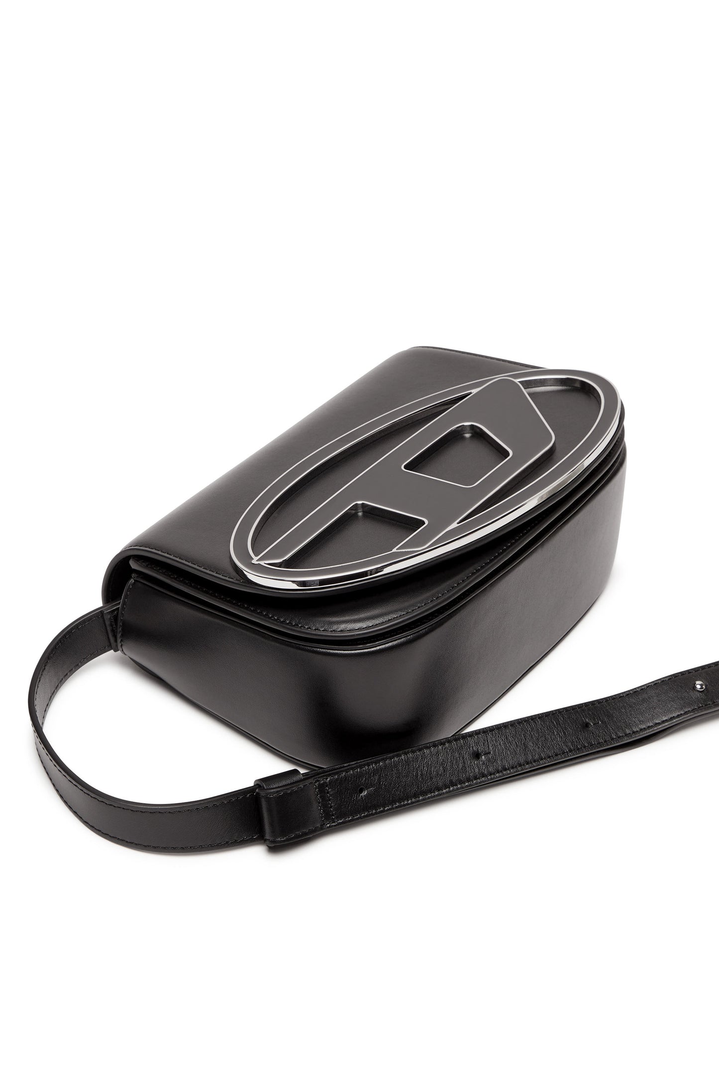 Bolso Diesel 1DR M-Bolso icónico de piel negro