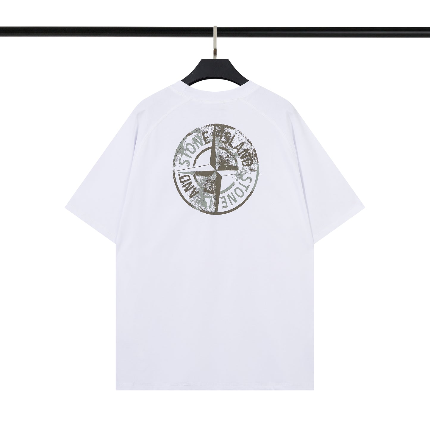 Camiseta Stone Island logo difuminado