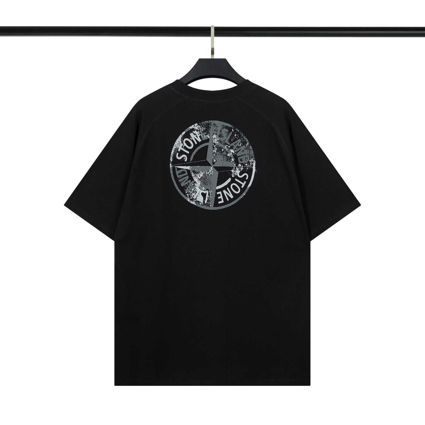 Camiseta Stone Island logo difuminado