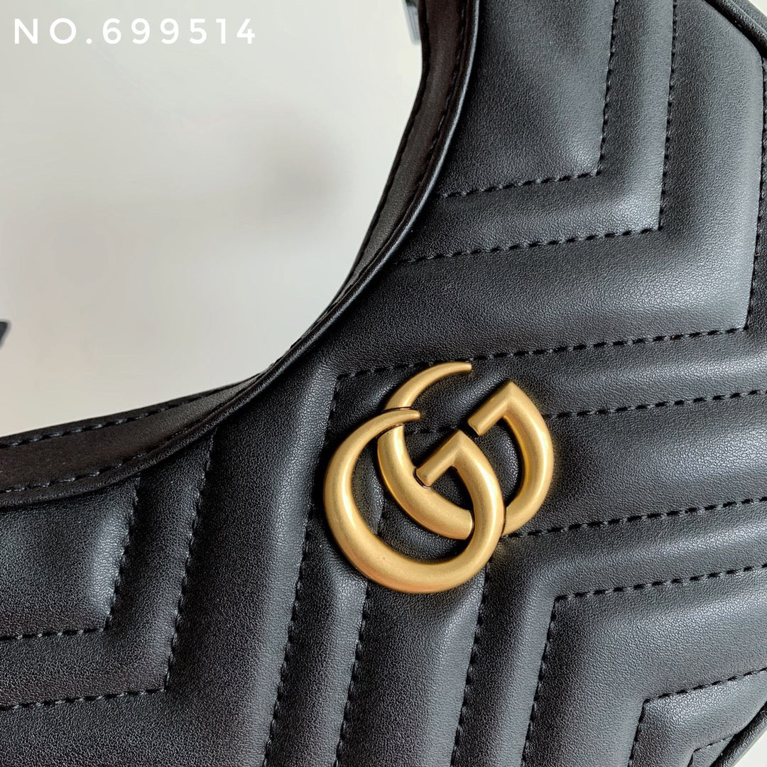 Bolso Gucci Marmount Negro de piel