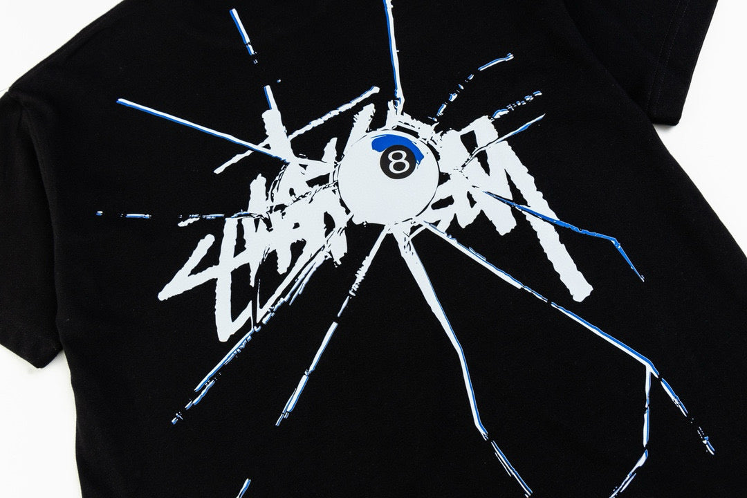 Camiseta Stussy bola de billar
