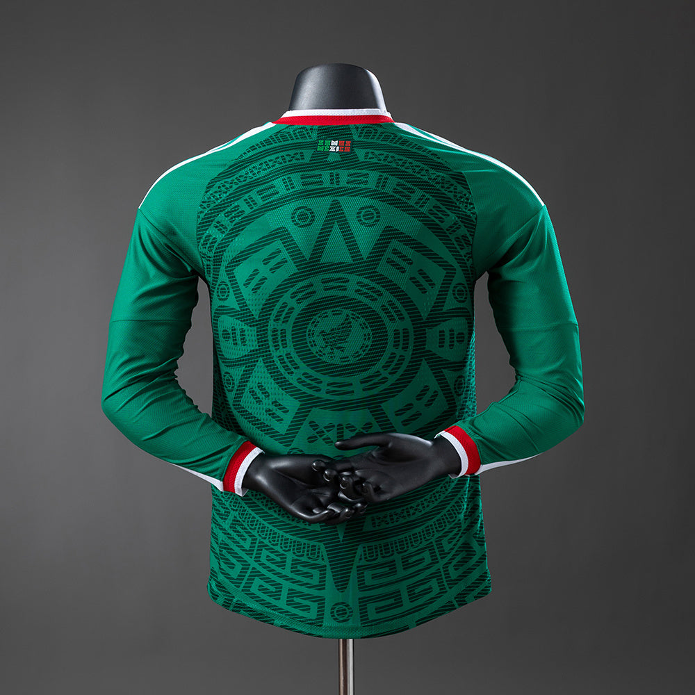 México 2026 Home Player Version Manga Larga