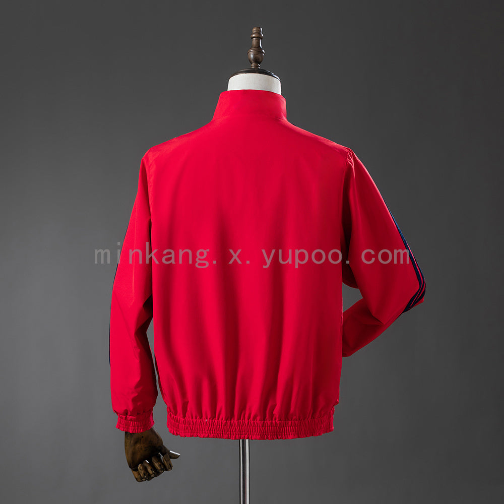 España 2026 Abrigo Reversible Rojo y Azul