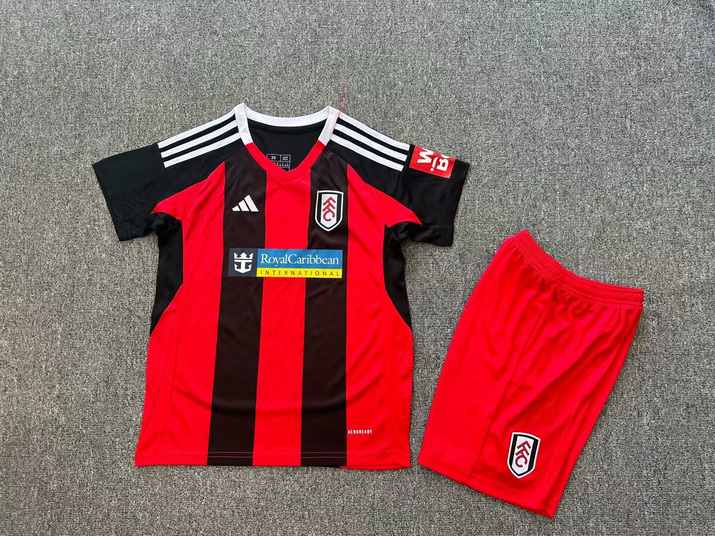Fulham 2024/25 Away Kids Version