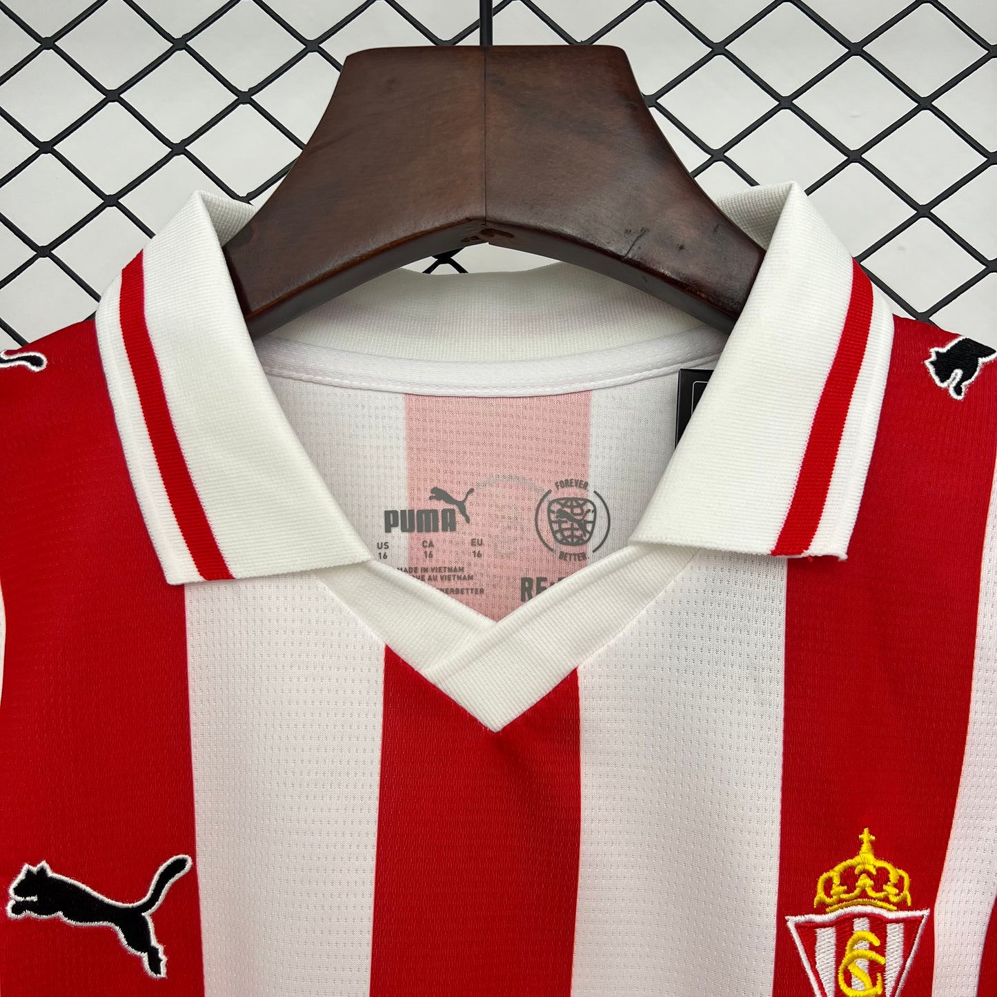 Sporting Gijon 2025/26 Home Kids Version