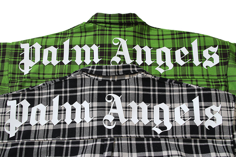 Camisa Palm Angels Letras