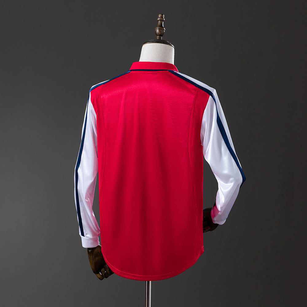 Arsenal retro 2001/02 Home Manga Larga