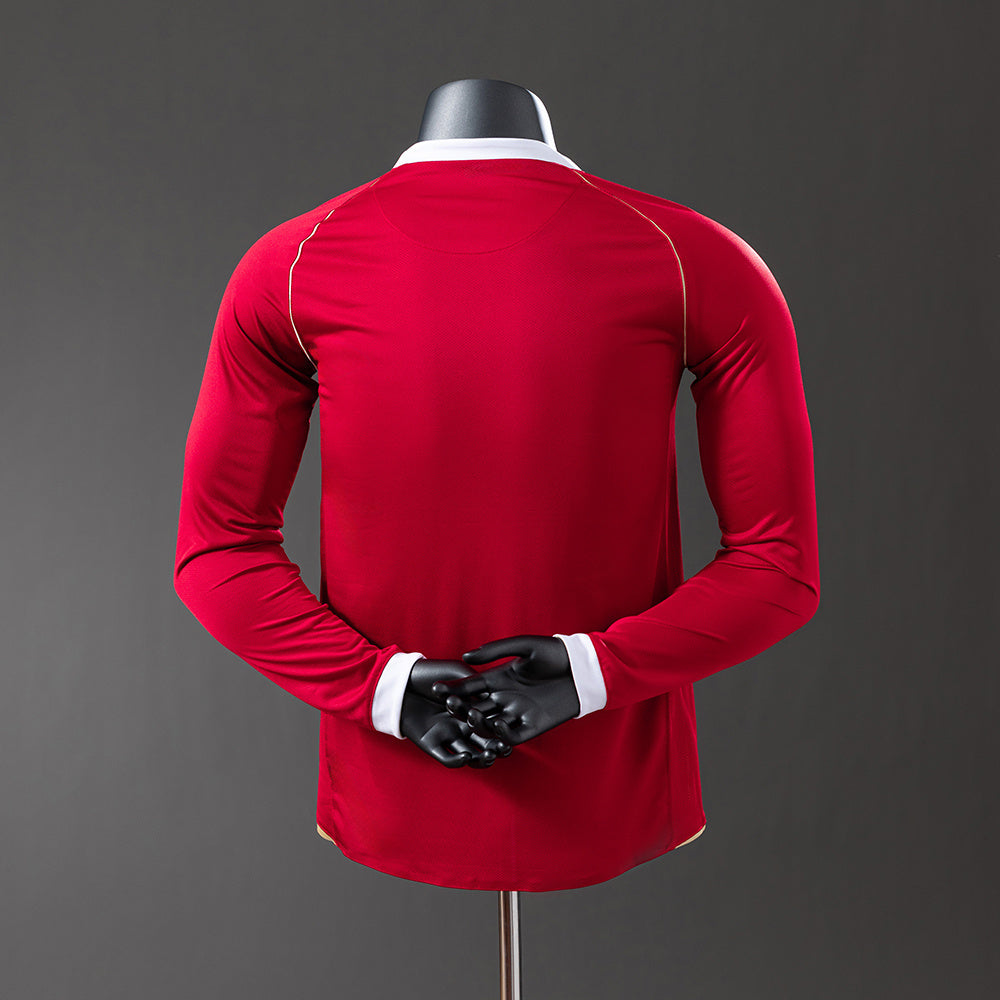 Manchester United retro 2006/07 Home Manga Larga