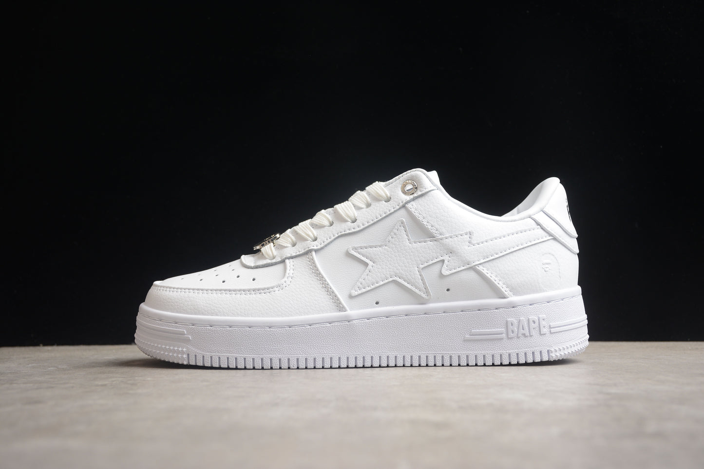 Bape Sta To Low Blanca